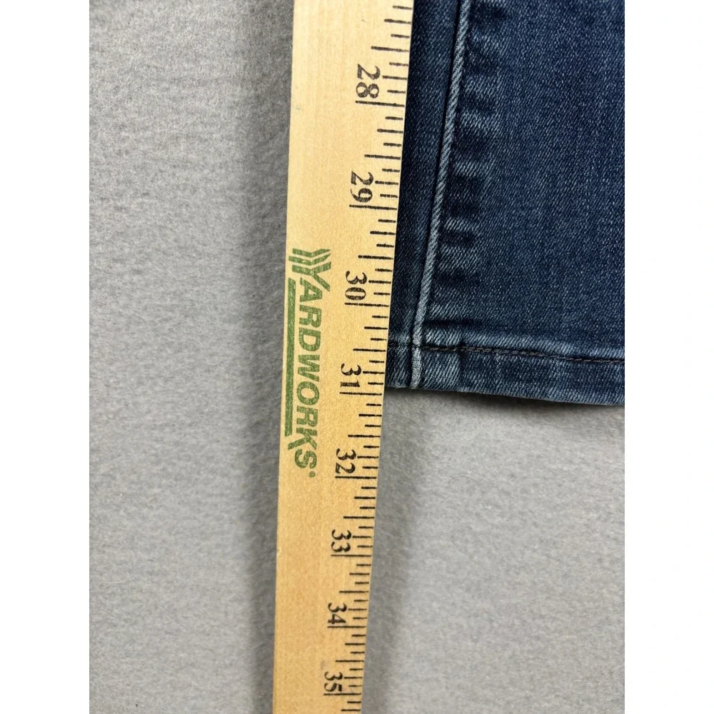 Levi's 529 Curvy Bootcut Jeans Dark Wash Stretch Size 29 Blue Denim